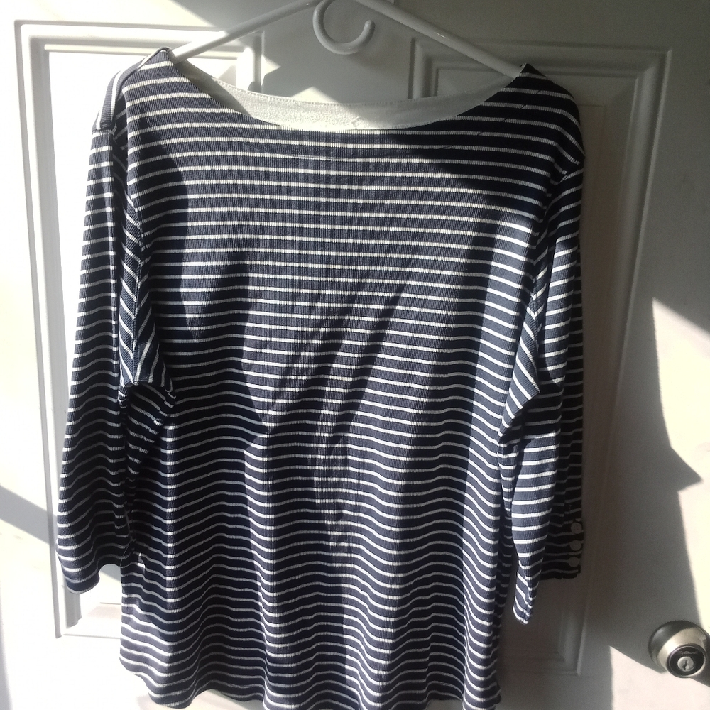Just My Size Long Sleeve Blouse